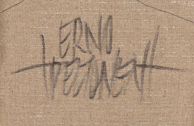 Erno Peltonen, oil on canvas, a tergo signed.