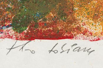 Theo Tobiasse, "The Song of Songs of King Solomon", portfolio with 12 colour lithographs.