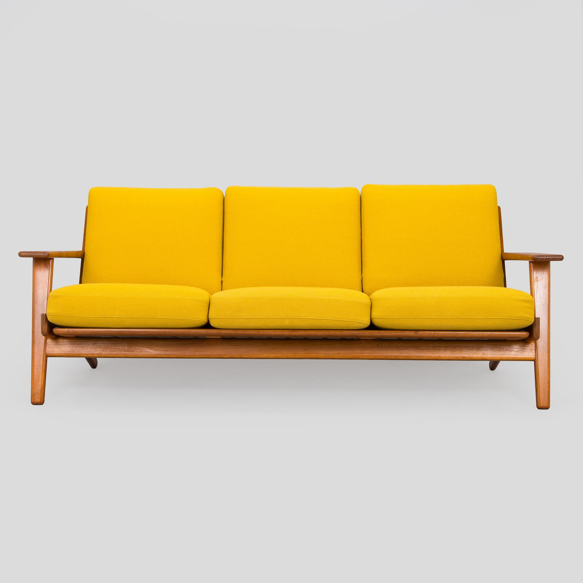 Hans J. Wegner, a 'GE 290' sofa for Getama, Gested, Denmark.