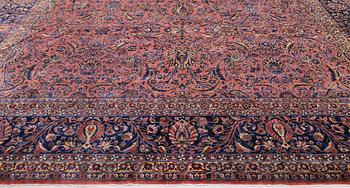 Carpet, Saruk, antique, 682 x 405 cm.