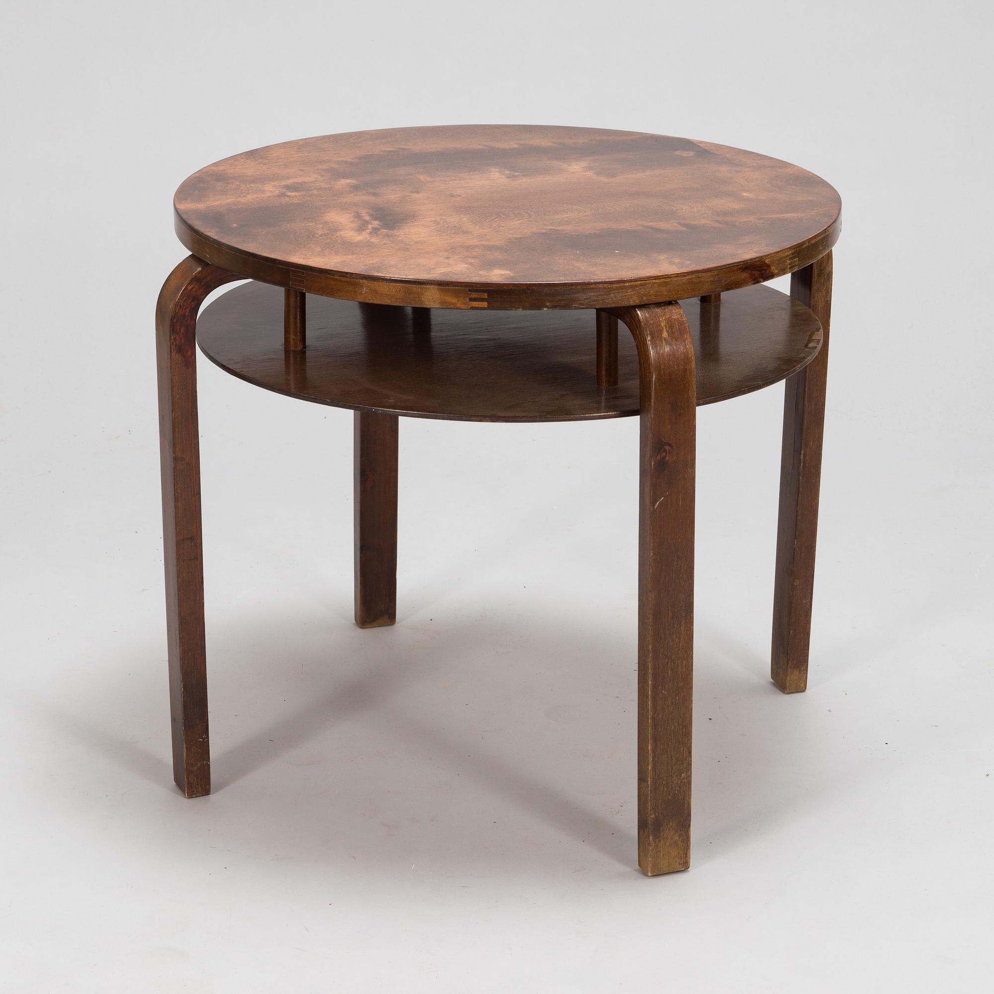 Alvar Aalto, a 1940's 'A 72' table for O.Y. Huonekalu- ja Rakennustyötehdas A.B.
