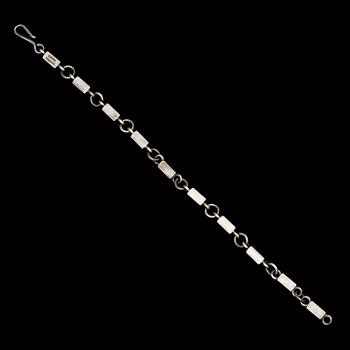 ARMLÄNK, sterlingsilver, Wiwen Nilsson, Lund, 1961. Vikt 19,1 g.