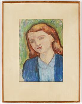 Göran Strååt · GÖRAN STRÅÅT, pastell, signerad.