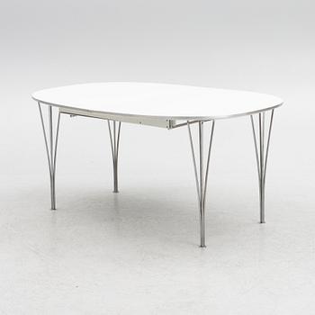 Bruno Mathsson & Piet Hein, a "Superellips" dining tabel, presumably 1980's.