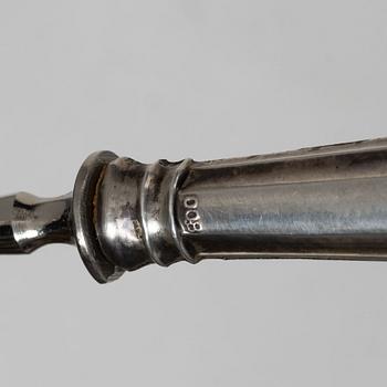 Bestick, 13 st, silver, Italien, efter 1944.