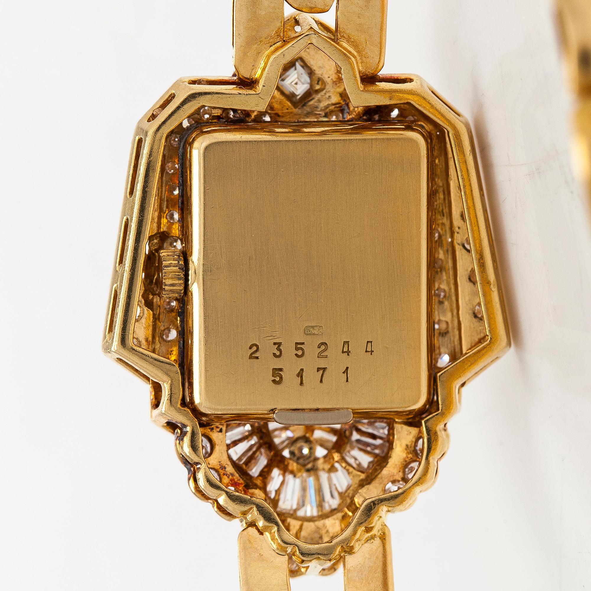 Chopard, armbandsur, 25 x 34 mm.