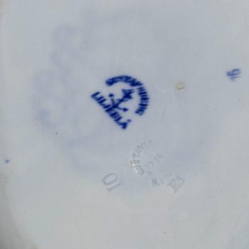 Wilhelm Kåge, service, 84 pieces, "Liljeblå", Gustavsberg.