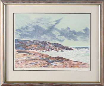 Lars Andersson Bjönni · LARS ANDERSSON BJÖNNI, färglitografi, signerad, numrerad 5/350.