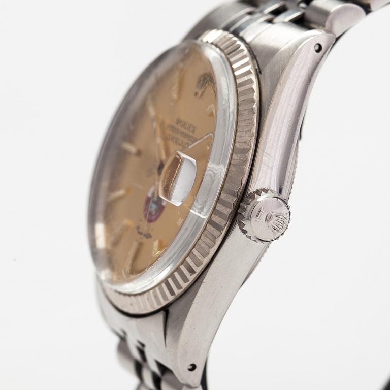 Rolex, Oyster Perpetual Datejust, rannekello, 36 mm.