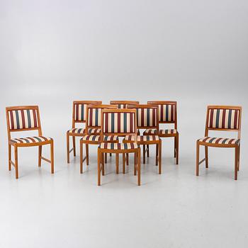Bertil Fridhagen, A nine piece 'Diamant' dining set, Svenska Möbelfabrikerna Bodafors, 1960s.