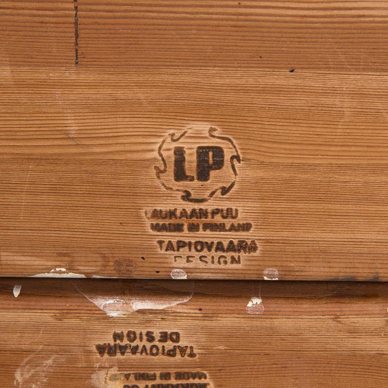 Ilmari Tapiovaara, a 1960s-1970s 'Pirkka' dining table, Laukaan Puu, Finland.