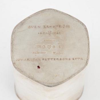 Sven-Arne Gillgren, vas, sterlingsilver, Guldsmedsaktiebolaget GAB, Stockholm, 1960.