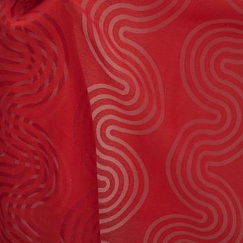 TEXTIL, polyester/viskos, Verner Panton för Mira-X. 1970-tal.