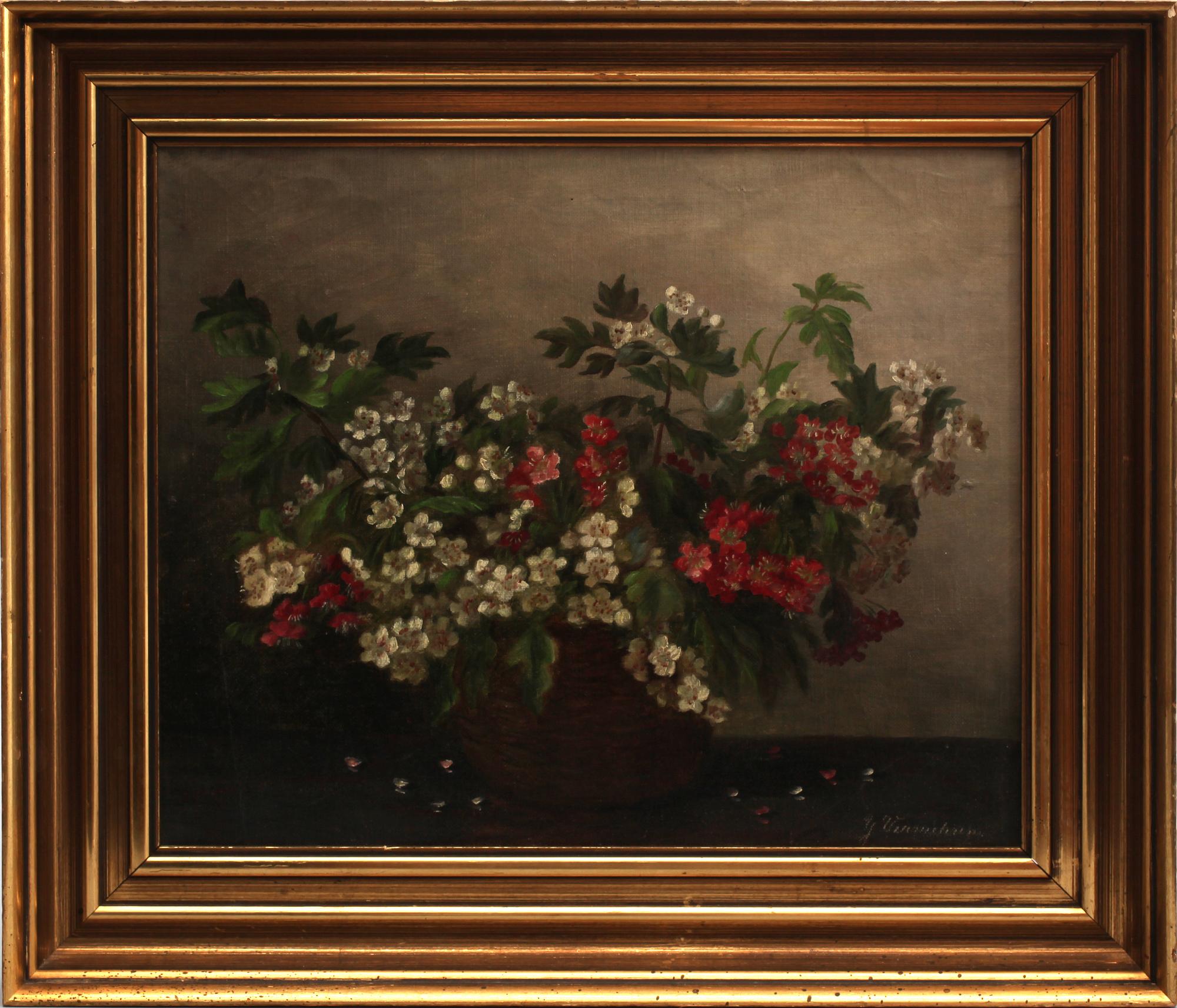 YELVA VERMEHREN, olja på duk, sign.