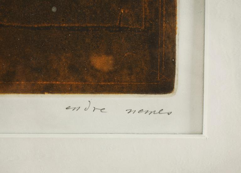 ENDRE NEMES, färglitografi, sign o numr 73/90.