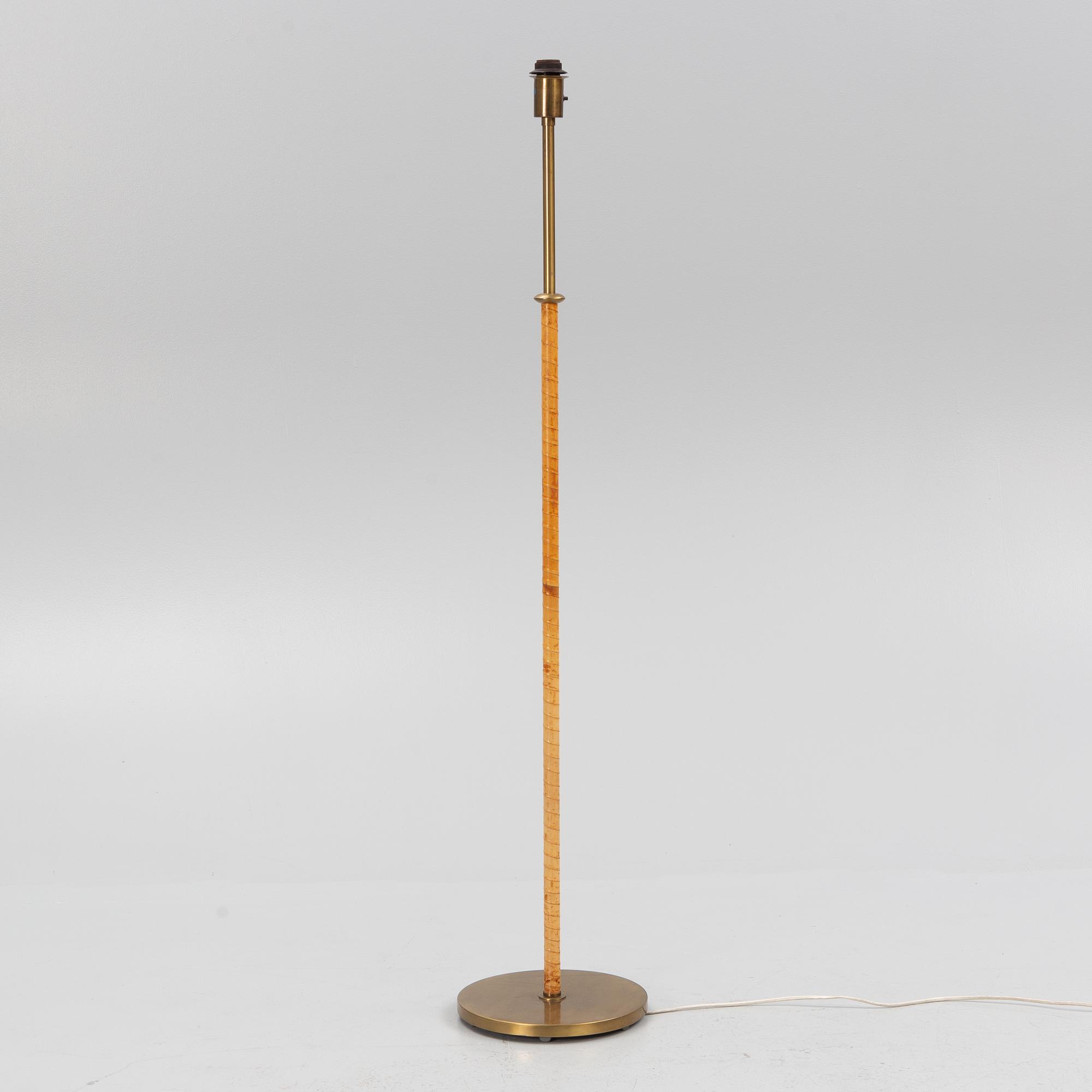 Harald Notini, a model "15600" floor light, Böhlmarks, 1950's.