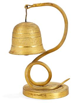 669. An early 19th century Empire table bell.