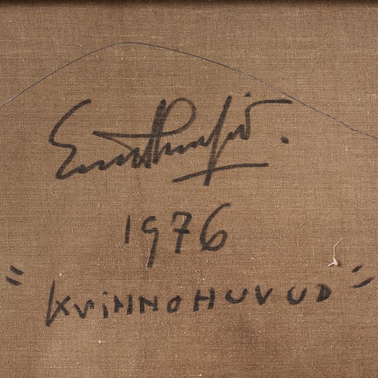 Evert Lundquist, "Kvinnohuvud".