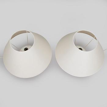 Bordslampor, ett par, DaVinci, Italien 1900-talets senare hälft.