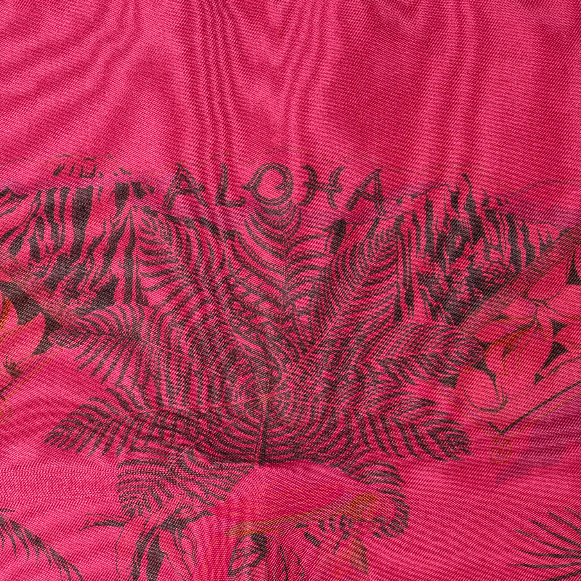 Hermès, scarf, "Aloha".