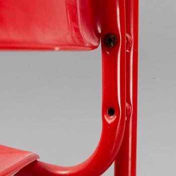 Six 'Folke' chairs by Niels Gammelgaard/ Box 25 Arkitekter, IKEA, 1970's.