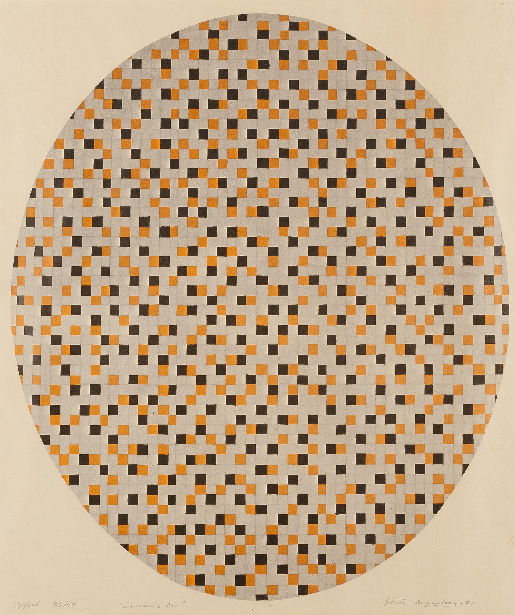 Göran Augustson, offset, signed and dated -71, numbered 25/50.