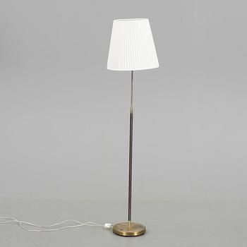 GOLVLAMPA, mässing, 1900-talets andra kvartal.