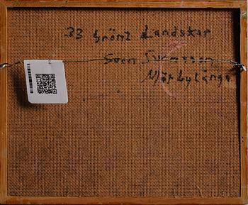 SVEN SVENSSON, olja på pannå, signerad.