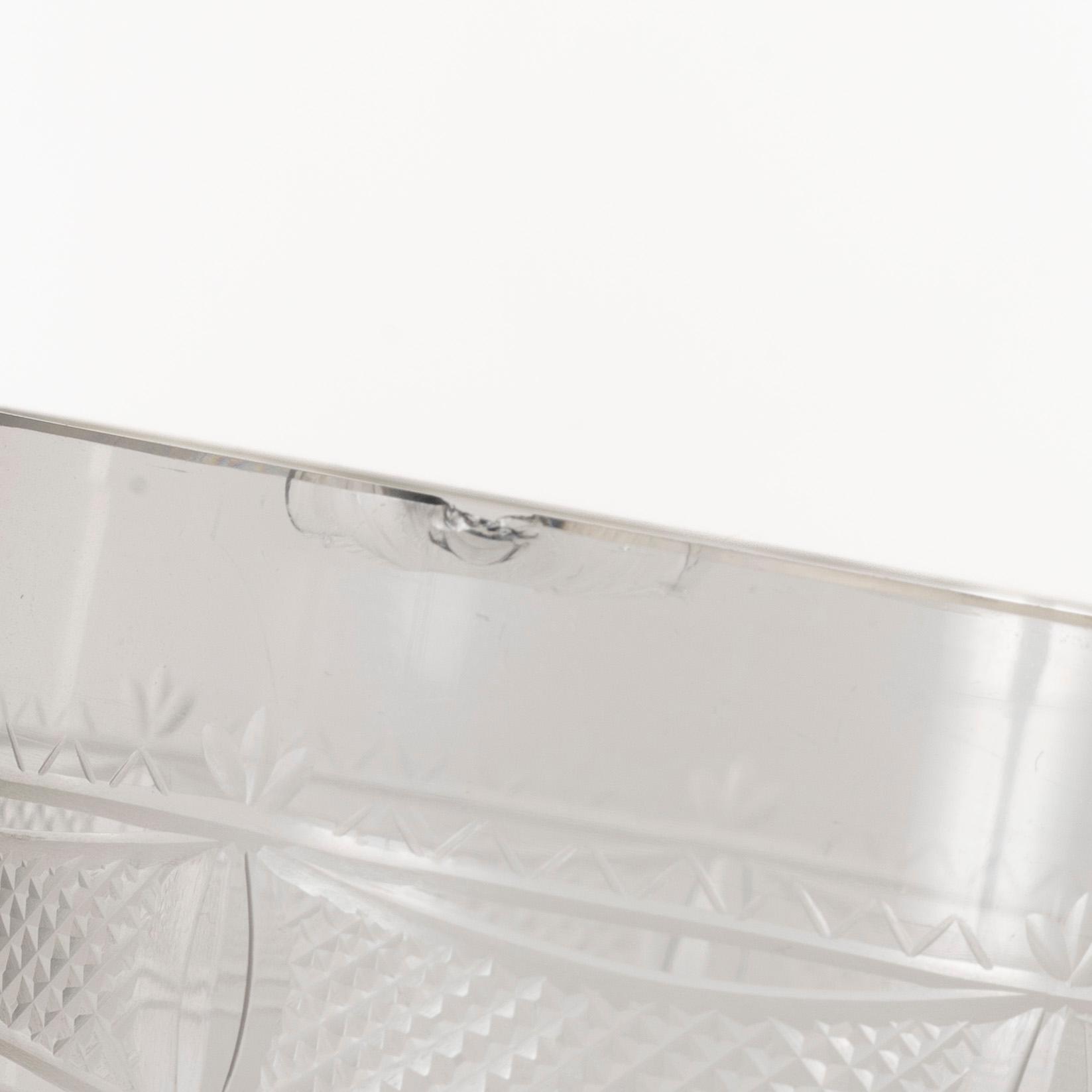 Gerda Strömberg, an 115-piece 'Hörningsholm' glass service, Strömbergshyttan, Sweden.