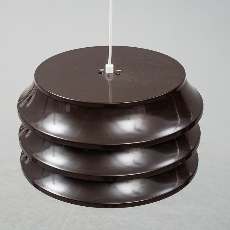 A set of four ceiling lamps from the 1960's/70's.