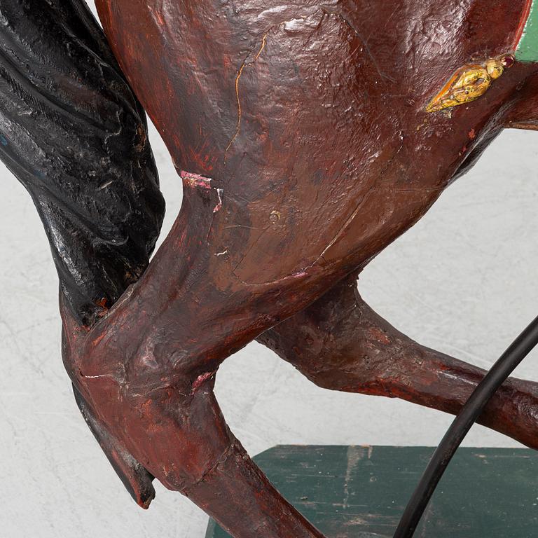 Carousel horse, France, circa 1900.