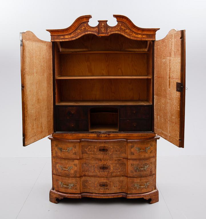 SKÅP, Tyskland, barock, 1700-tal.