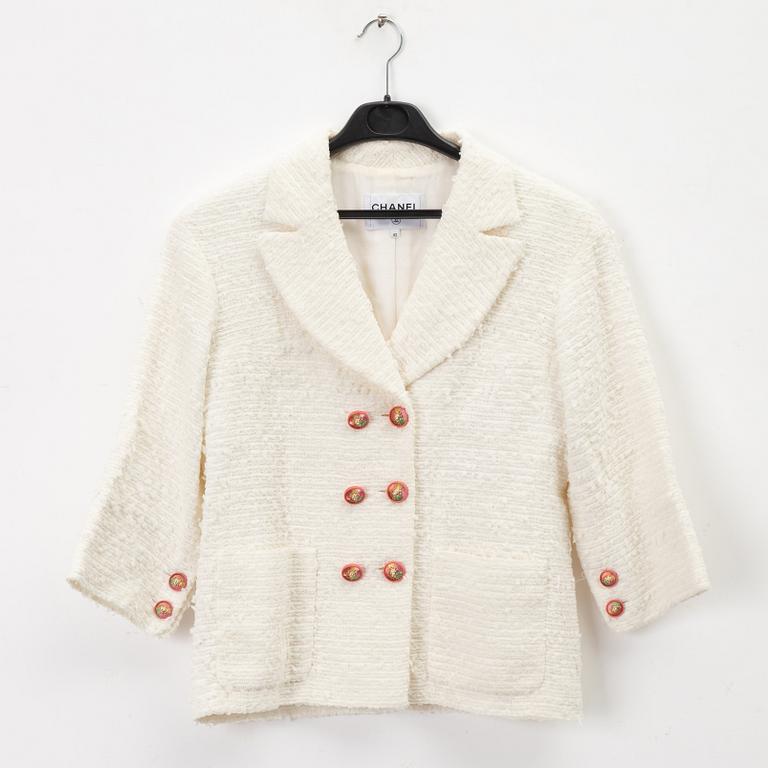 Chanel, kavaj, storlek Fr 40.