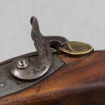 A 19th century blunderbuss.