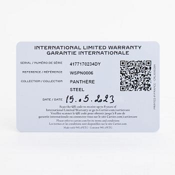 Cartier, Panthère armbandsur, 23 mm.