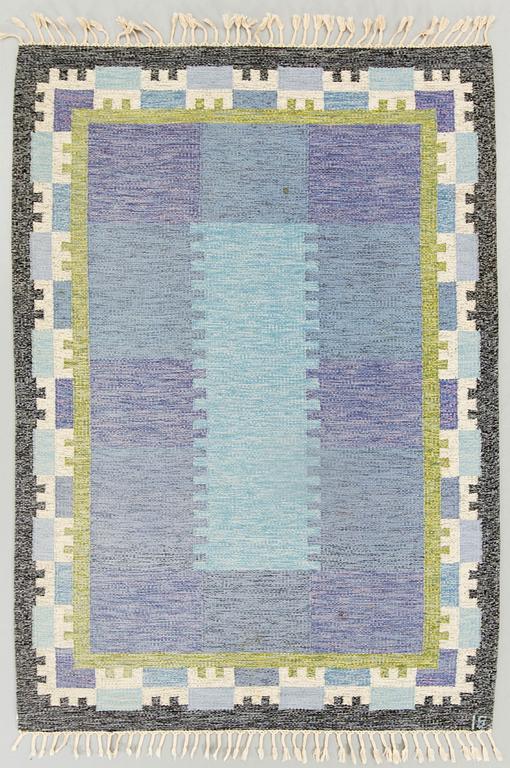 MATTA rölakan signerad IS (Ingegerd Silow) ca 240 x 166 cm.