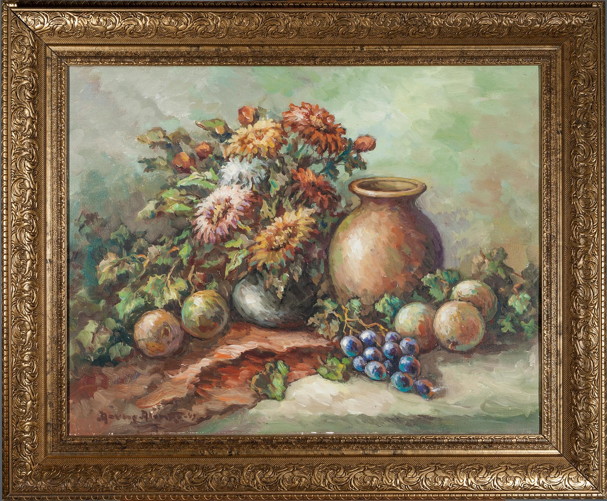 AARNE ALANKO, olja på duk, signerad och daterad 1949.