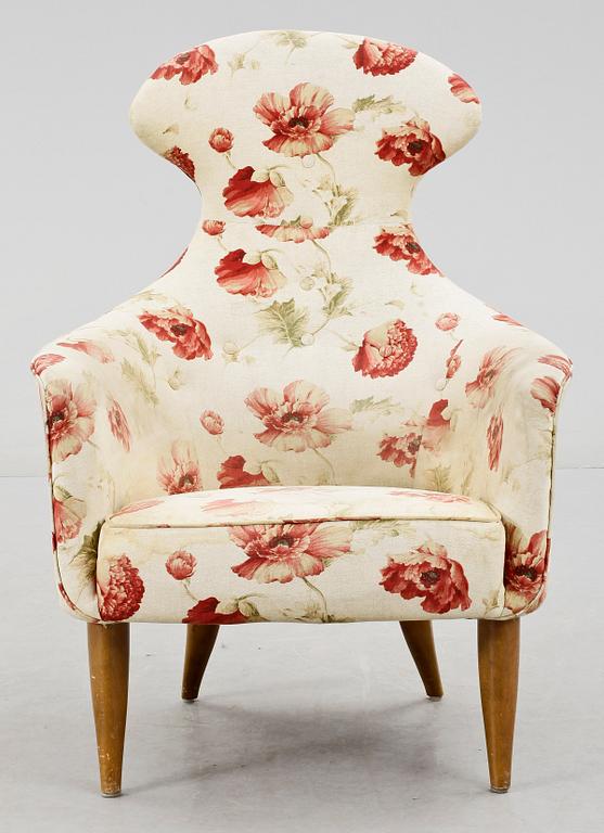 FÅTÖLJ, "Stora Eva" ur serien Paradiset, Kerstin Hörlin Holmqvist, NKs Triva-serie, 1950/60-tal.