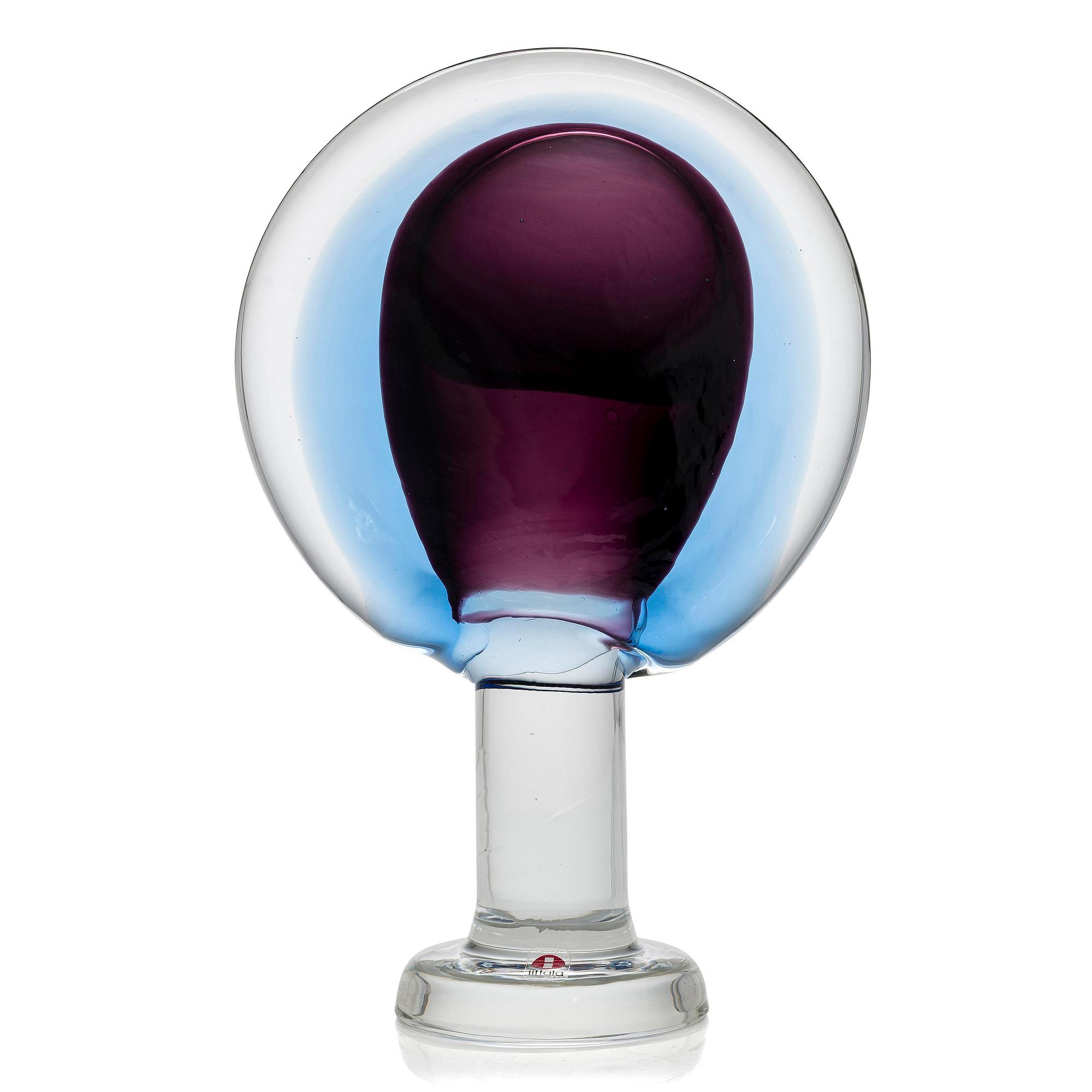 Oiva Toikka, glasskulptur, "Lollipop", signerad Oiva Toikka Nuutajärvi 2008 39/59.
