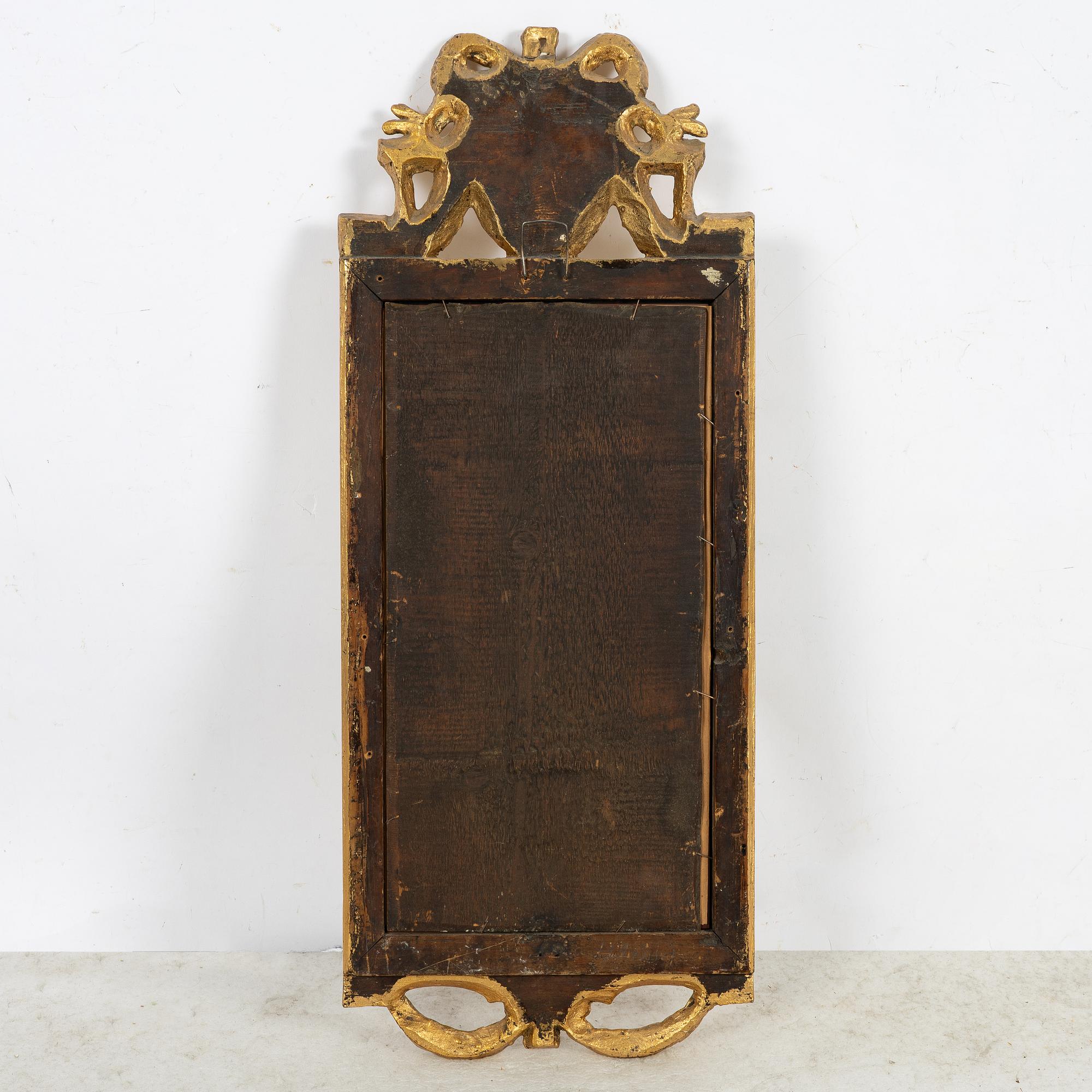 Spegel, gustaviansk, 1700-talets slut.