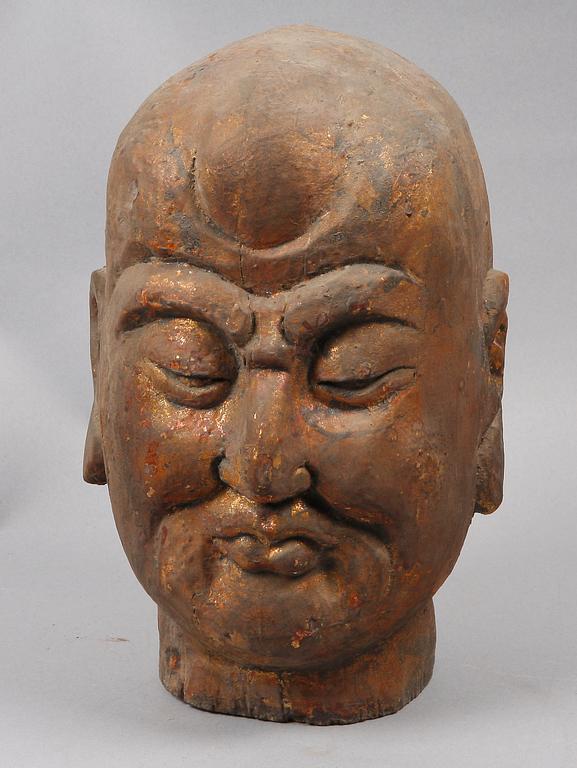 SKULPTUR, trä, Kina.