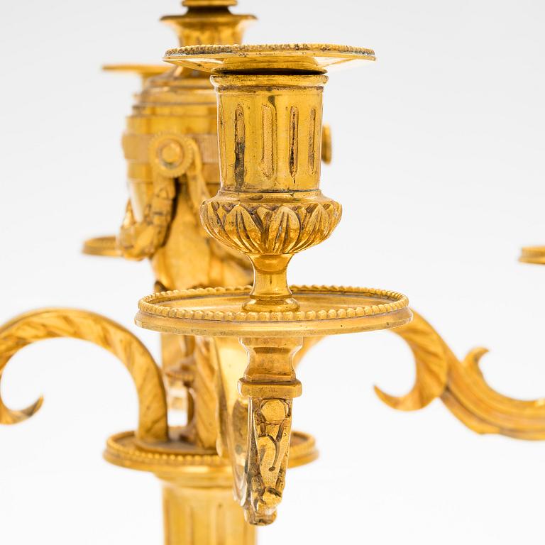 Kandelaber, möjligen Frankrike, 1800-talets senare hälft.