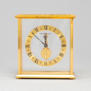 JAEGER LE COULTRE, a model '508' table clock, 1970's.