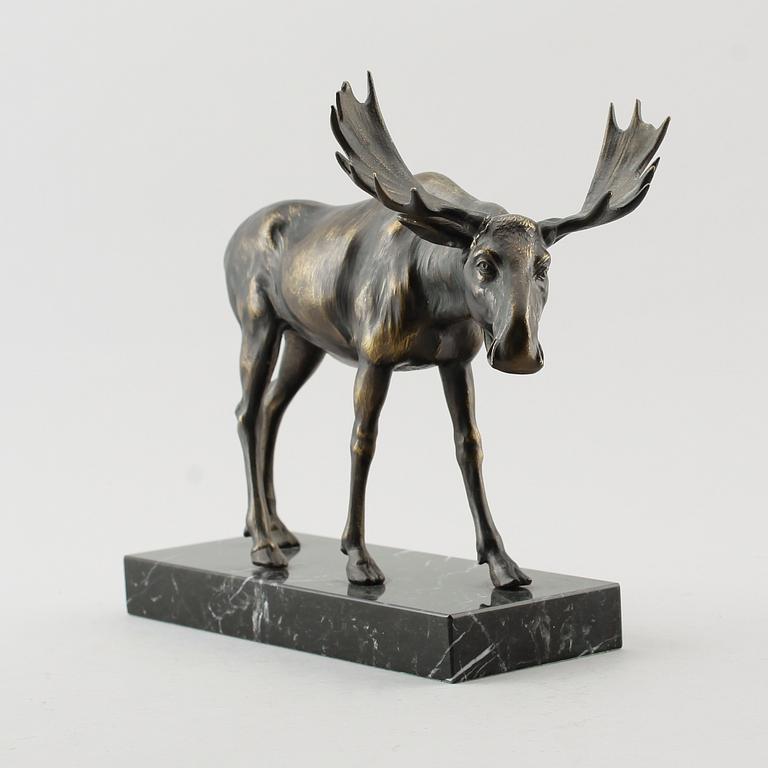 SKULPTUR, brons, 1900-talets andra hälft.