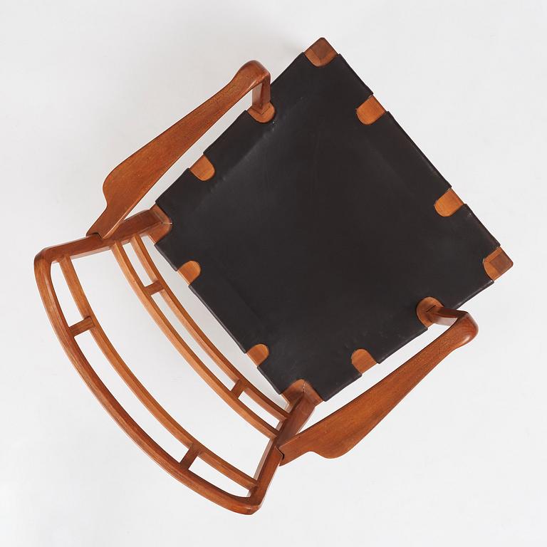 Carl-Axel Acking, an easy chair, "NK Hantverk" Nordiska Kompaniet, 1940s. Provenance Carl Axel Acking.