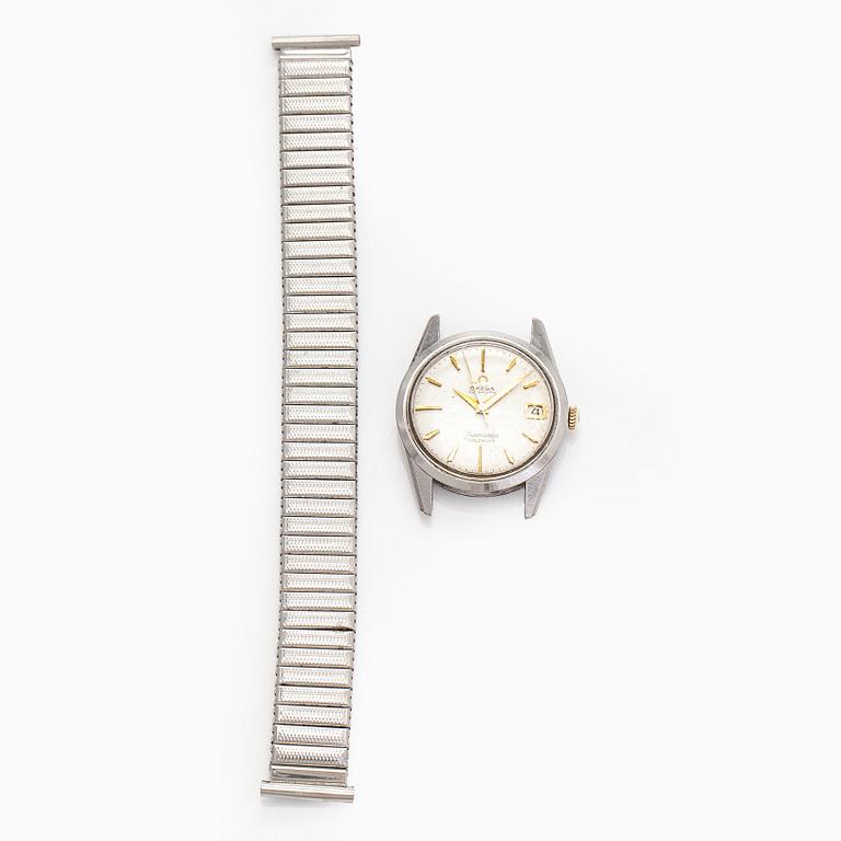 Omega, Seamaster, Calendar, wristwatch, 33.5 mm.