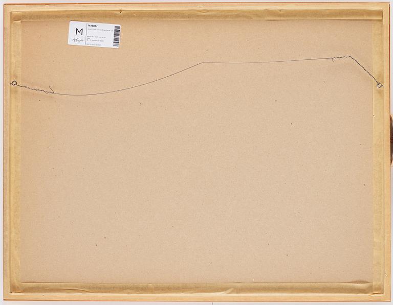 Josef Frank, a watercolour of a British town, not signed.