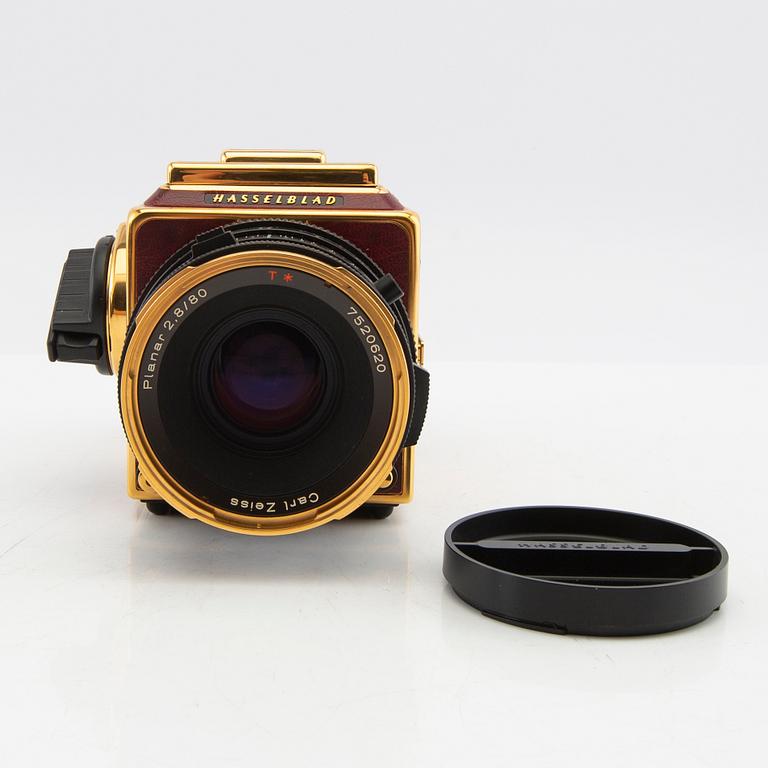 Hasselblad, Kamera, Golden Supreme 503CW jubileumsutgåva numrerad 261/500 1998.