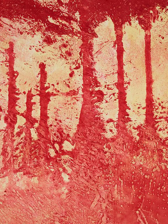 Christian Cavallin, akryl på duk, signerad och daterad -89 a tergo.