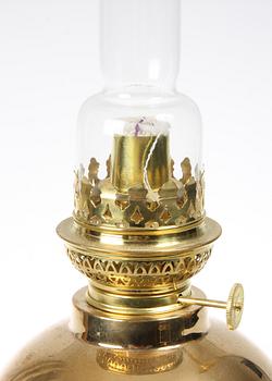 LJUSSTAKE, mässing, Gusum Bruk. 1900-tal.